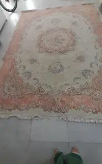 فرش12 متری کرم رنگ