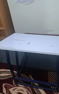 فروش میز تحریر فلزی با رویه چوبی