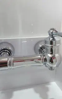 شیر توالت اهرمی آنتیک کروم آکبند