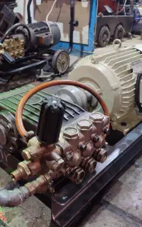 سه فاز پمپ و دینام کارواش 200بارInterpump