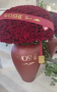 گلدان گل طبیعی