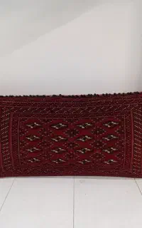 4عدد پشتی طرح ترکمن دستباف