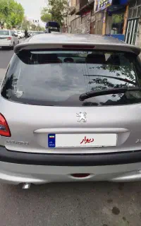 پژو ۲۰۶تیپ۲ فروش یا معاوضه
