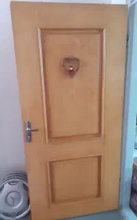 درب چوبی
