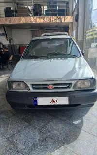 پراید 141 مدل 86 دوگانه کارخانه نقره آبی