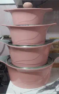 ست قابلمه گرانیتی۱۲ پارچه یونیک