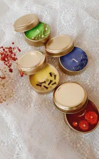 شمع های و دکوری
