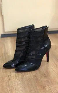 بوت توری مشکی شیک و خاص در حد نو