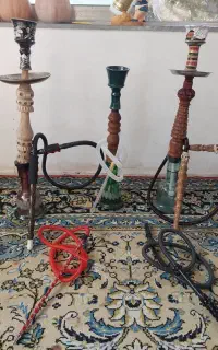 سه تا قلیان کامل با لوازم اضافه