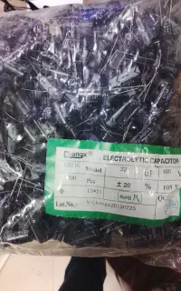 خازن 22uf400v*5.6uf400v