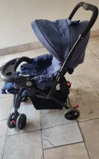 کالسکه اسپرینگ سالم در حد نو با کریرو ساک نو