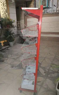 استند چیپس و پفک ۴ طبقه ای