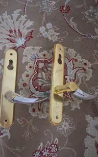 دستگیره درب اتاق دو چپ یکدونه راست بدون مغزی