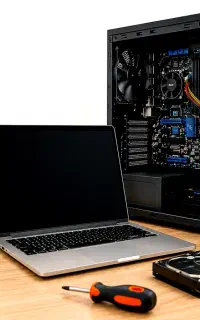 خدمات تخصصی کامپیوتر و لپ‌تاپ  تعمیر و ارتقا