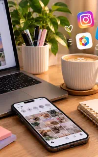 مدیریت حرفه‌ای پیج اینستاگرام و روبیکا