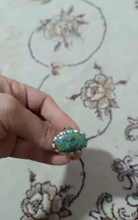انگشتر فیروزه نیشابور اصل دست ساز