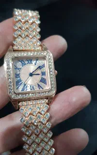 ساعت مچی زنانه نگین دار