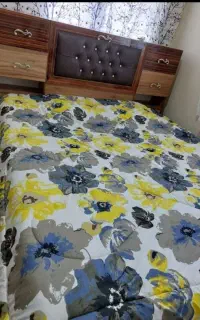تخت دو نفره و سرویس کودک تخت و کمد