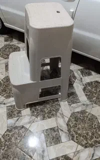 چهار پایه پلاستیکی دو پله بلند ناصر