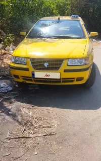 فروش یک دستگاه تاکسی سمند 1400ای آف سون