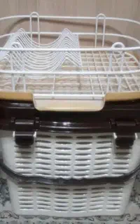 نظم دهنده ظروف و سبد مسافرتی نو