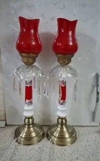 (شمعدان قرمز چینی)