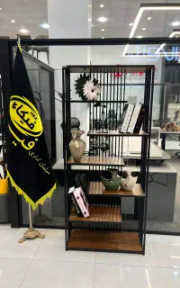 استند کتابخانه لوکس ومدرن شرکت فیکا