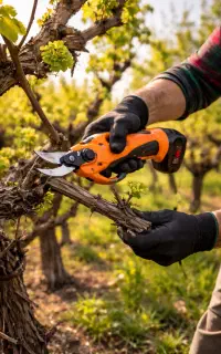 هرس درخت و کود دهی درختان میوه و ..