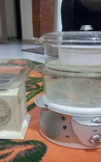 ترازو. بخار پز