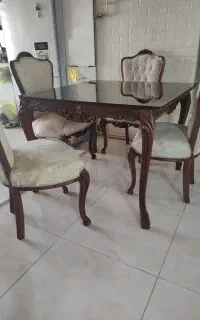 ناهارخوری ۴ نفره چوب