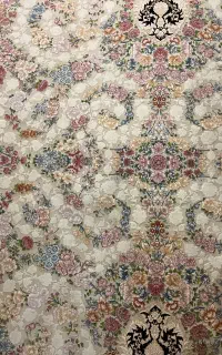 فرش ۱۲۰۰ شانه گل برجسته