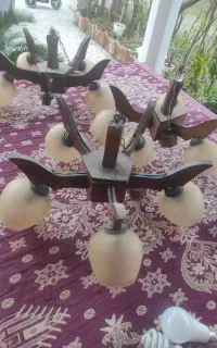 فروش لوستر چوبی