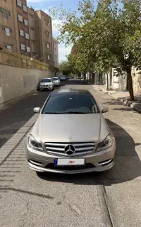 بنز c200 مدل 2008 فول اورهال 2014