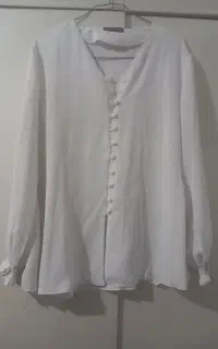 شومیزسفید درحدنو