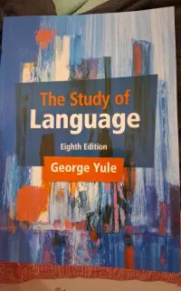 کتاب the study of language George yule