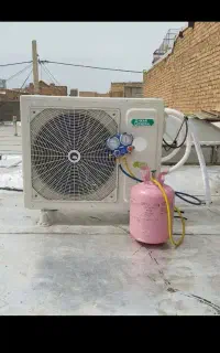 نصب و سرویس کولر گازی اسپیلت و پنجره با ضمانت
