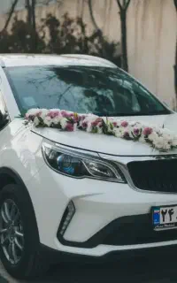اجاره ماشین عروس با گل آرایی