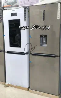 یخچال۳درب تکسان شیشه ای بدون برفک باگارانتی وارسال