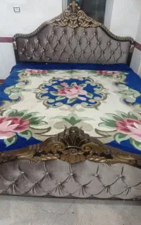 تخت خواب دونفره سفارشی ساخته به قیمت یک چهارم مفت