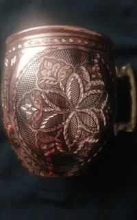 لیوان مسی الماس