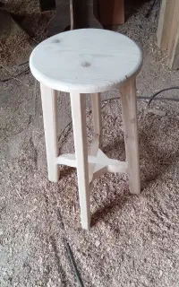 نیمکت چوبی اپن اشپزخانه کافی شاپ