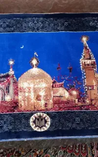 تابلو فرش ماشینی بدون قاب