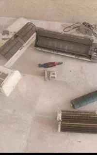 تعمیر و سرویس کولر پنجره ایی و اسپیلت درمحل