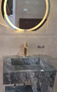 روشویی نانوپولیش و آینه لمسی