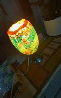 گلدان آینه کاری