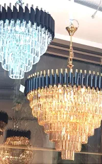 حراج انواع لوستر طبقاتی(کارخانه لوستر سارینا)