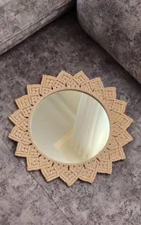 آینه مکرومه
