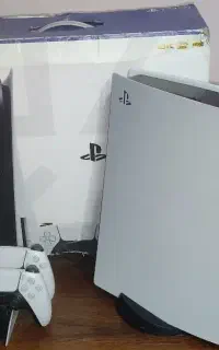 ps5 fat دو دسته با پایه شارژ