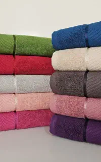 حوله حمامی فوق العاده سنگین نخ رینگ