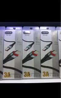 کابل شارژر آیفون USB به لایتنینگ طول 1 متر